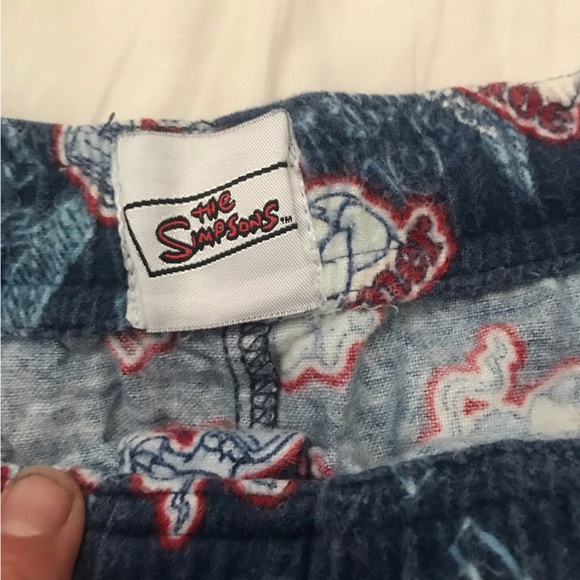 3 The Simpsons pajama pants and Mandalorian union suit. - Picture 6 of 13